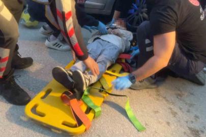 Bursa’da motosikletin çarptığı 9 yaşındaki çocuk yaralandı
