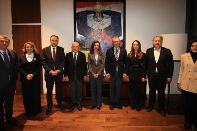 Büyükakın’dan Strazburg’da diplomatik temaslar