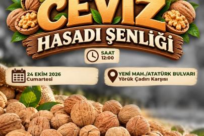 Çameli’de Ceviz Hasat Şenliği coşkusu yaşanacak