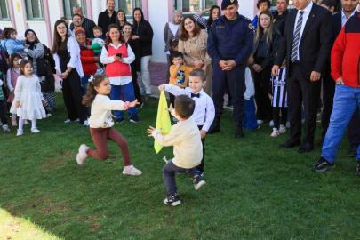 Çameli’de minikler ve aileleri geleneksel oyunlarda yarıştı