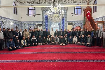 Camiler ve Din Görevlileri Haftası kapsamında sabah namazı buluşması gerçekleşti
