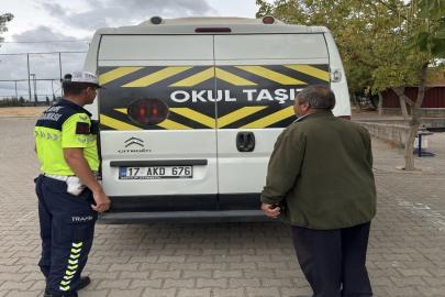 Çanakkale’de okul servislerine denetim