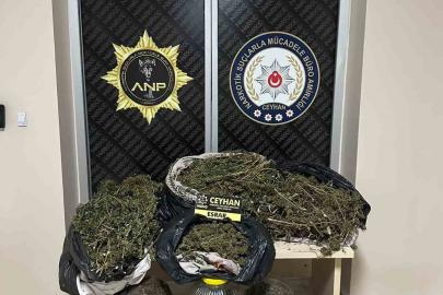 Ceyhan’da uyuşturucu operasyonu: 8 kilo 562 gram esrar ele geçirildi