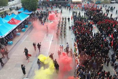 Çorum’da 29 Ekim Cumhuriyet Bayramı büyük coşkuyla kutlandı