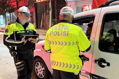 Çorum’da 49 araç ve sürücüsüne toplam 135 bin TL ceza
