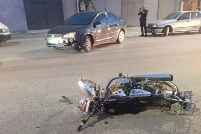 Çorum’da otomobil ile motosiklet çarpıştı: 1 yaralı