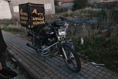 Çorum’da otomobil ile motosiklet çarpıştı: 1 yaralı