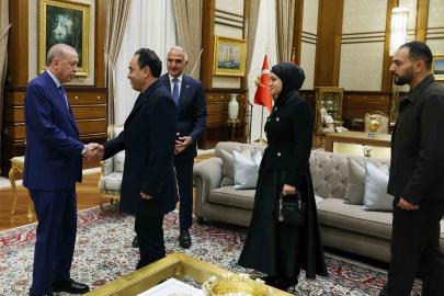 Cumhurbaşkanı Erdoğan, Filistinli Hind Rajab’ın ailesini kabul etti