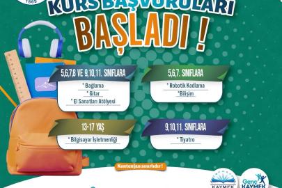 Değer Gençlik Merkezi’nde kurs başvuruları başladı