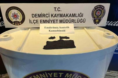 Demirci’de uyuşturucu operasyonu: 1 tutuklama