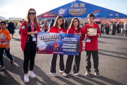 Denizli’nin bilim merkezinden TEKNOFEST’te dört Türkiye derecesi