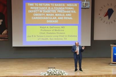 Diyabet çalışmalarının öncüsü Prof. Dr. Ralph A. DeFronzo İstanbul’da ağırlandı