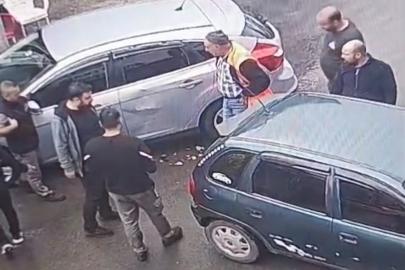 Diyarbakır’da iki aracın çarpışma anı güvenlik kamerasına yansıdı