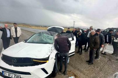 Diyarbakır’da trafik kazası: 1 yaralı