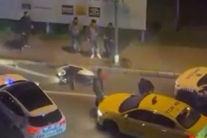 "Dur" ihtarına uymayan motosikletli kaçtı, polis havaya ateş açtı