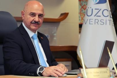 Düzce Üniversitesi Rektörü Sözbir öğrencilerle buluşacak
