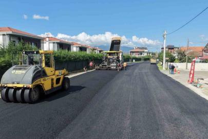 Düzce’de asfalt seferberliği hız kesmiyor