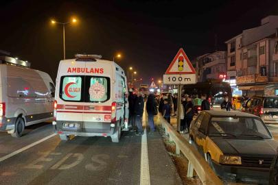 Düzce’de motosiklet ile otomobil çarpıştı: 1 yaralı