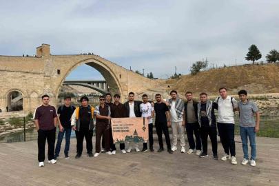Düzceli gençler Hasankeyf’in tarihi mirasını keşfetti