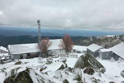 Düzce’nin yaylaları beyaza büründü