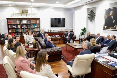 EBYÜ ile Ankara Üniversitesi arasında işbirliği görüşüldü