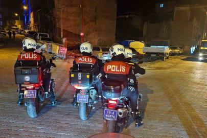Edremit’te polisten suçlulara geçit yok: 39 aranan şahıs yakalandı