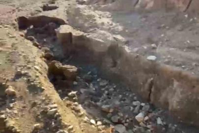 Elazığ’da sel nedeniyle yayla yolu yarıldı