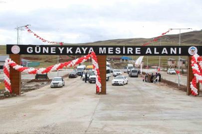 Eleşkirt Güneykaya mesire alanı törenle hizmete açıldı