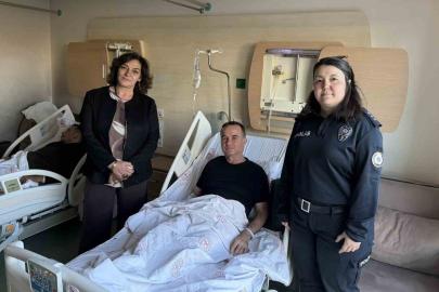 Ergüder’den polis ailelerine anlamlı destek