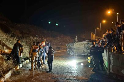 Erzurum’da otomobil şarampole yuvarlandı: 1 ölü, 3 yaralı