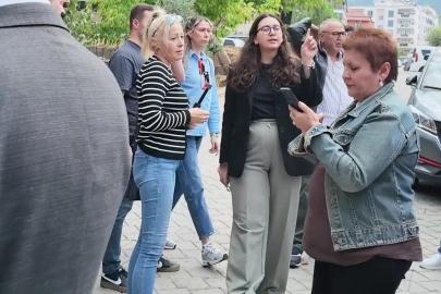 Ev hapsinde tutulan parti yöneticisi için açıklama yapan Yeni Parti İlçe Başkanına site yöneticisinden gürültü tepkisi