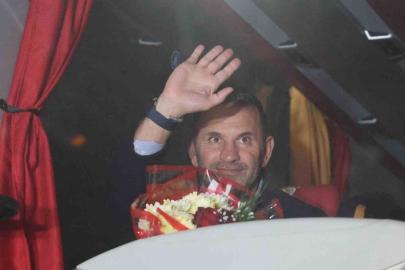 Galatasaray kafilesi, Konya’da
