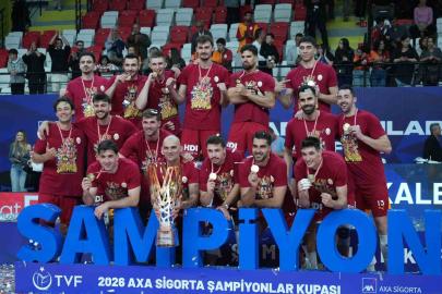 Galatasaraylı voleybolculardan şampiyonluk mesajı: "Bunlar daha başlangıç"