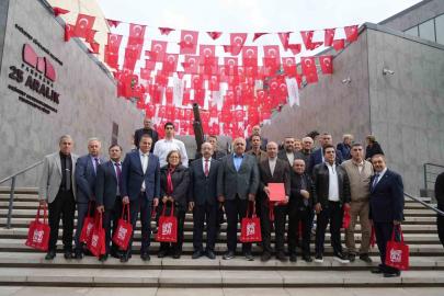 Gaziantepliler Federasyonu’ndan 25 Aralık Panorama Müzesi’ne anlamlı ziyaret