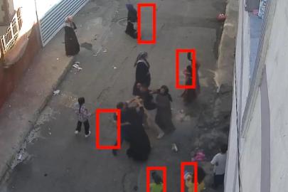Gaziantep’te 1 kişinin ölümüyle sonuçlanan meydan kavgası görüntülendi