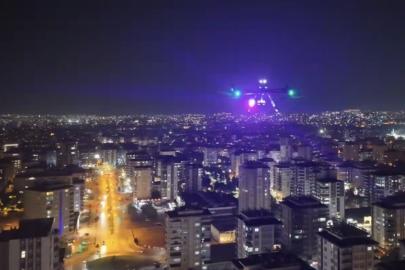 Gaziantep’te 36 dron ile havadan huzur-güven denetimi