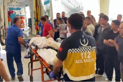 Gazipaşa’da hafriyat alanındaki iş makinesinin ana koluna sıkışan 15 yaşındaki çocuk yaralandı