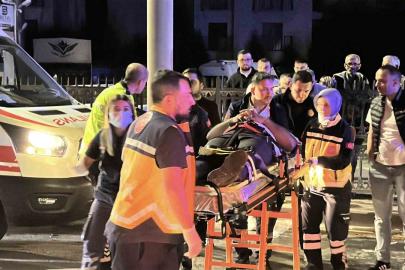 Gece saatlerinde 3 araçlık zincirleme kaza: 4 yaralı