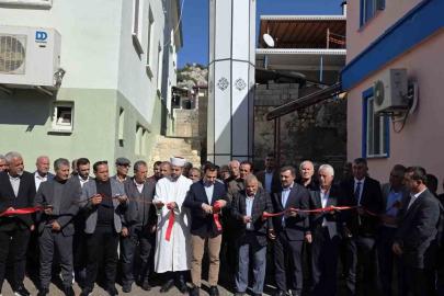 Gedikli Köyü’nde kadın taziye evi hizmete açıldı