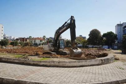 Germencik’te Ortaklar Kapalı Pazar Yeri için çalışmalar başladı