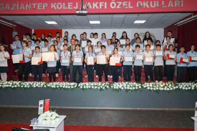 GKV Özel Okullarında Cambridge ve TOEFL sertifika töreni