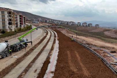 Güneykent Seyir Yolu Projesi’nde çalışmalar hızla ilerliyor