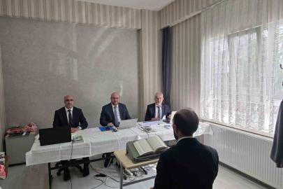 Hac görevlileri için mülakat sınavı gerçekleştirildi