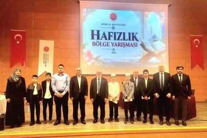 Hafızlık bölge yarışmasının birincileri Aydın’da belli oldu