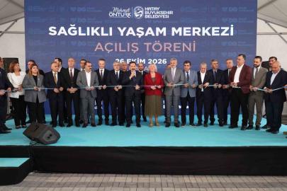 Hatay’da uluslararası dayanışmayla sağlıklı yaşam merkezi açıldı