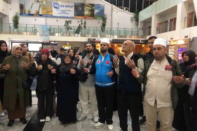 Hayırseverler destek oldu, umre hayali gerçekleşti