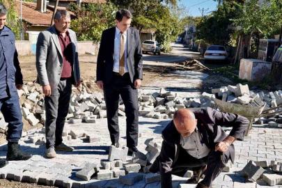 Hisarcık Kaymakamı Atam, 5 köydeki çalışmaları yerinde inceledi