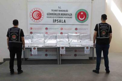 İpsala Sınır Kapısı’nda 65 kilo uyuşturucu ele geçirildi