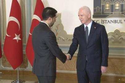 İstanbul Valisi Gül, Cumhuriyet Bayramı dolayısıyla tebrikleri kabul etti