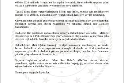 İstanbul’da 1 öğrencinin hayatını kaybettiği olayın şüphelisi yakalandı
